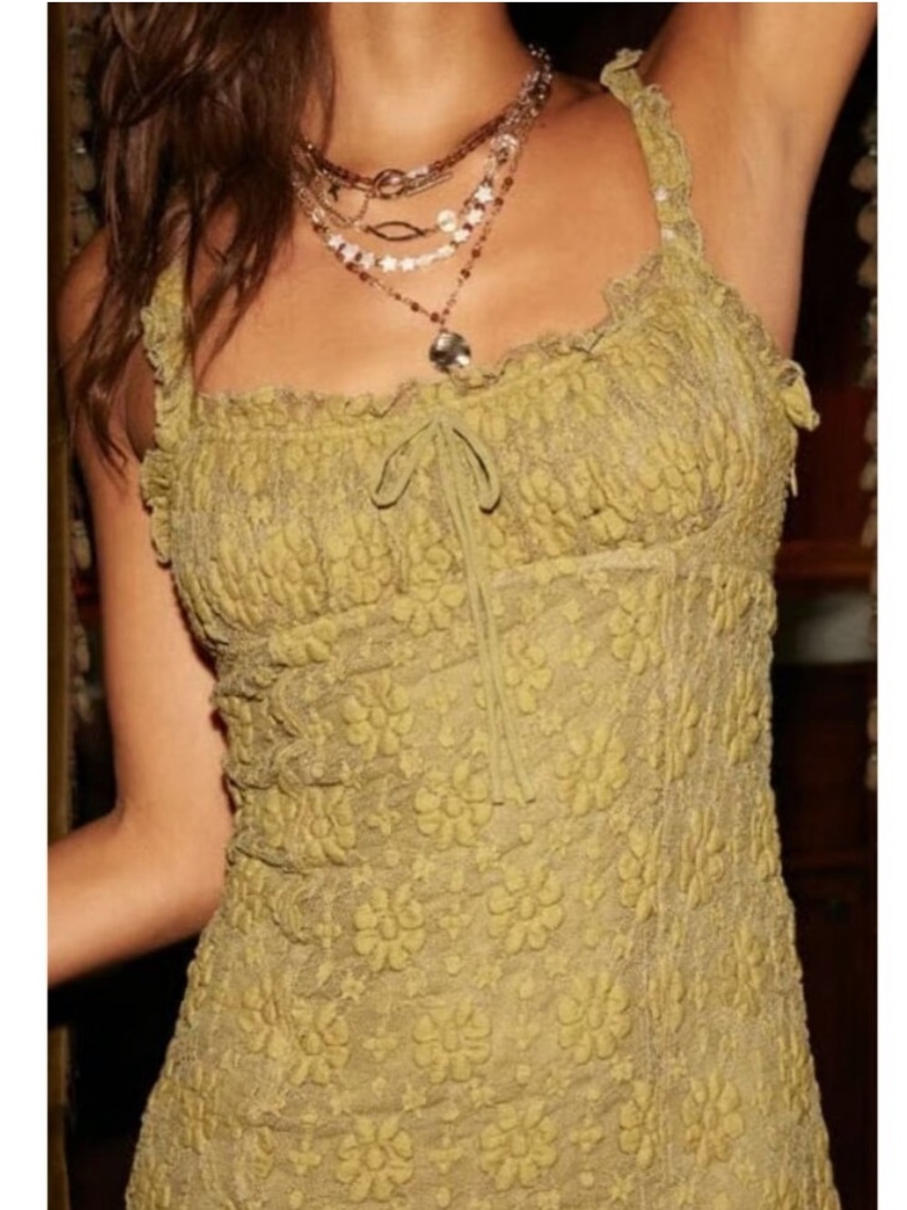 Lucinda Lace Midi Dress - Picture 3 of 7